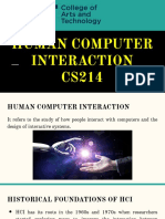 HCI - Lesson 1 