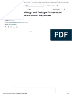 IEEE Guide For The Design and Testing of Transmission Modular Restoration Structure Components - PDF - Screw - Engineering Tolerance