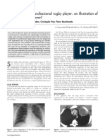 2007 - Lung Abscess in A Professional Rugby Player - Castinel Et Al - BrJSportsMed