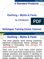 Best Practices - Earthing Installations - Myths & Facts