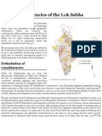 List of Constituencies of The Lok Sabha