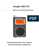 HanRongDa HRD 747 Operation Manual