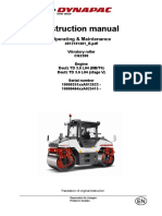 Dynapac CG2300 Operation Manual