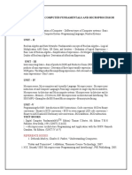 Digital Computer Fundamentals and Microprocessor