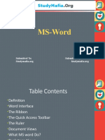 MS Word