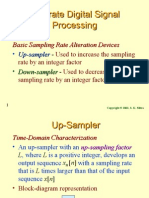 Multirate DSP Presentation