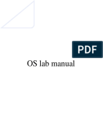 Operating System Lab Manual R18 JNTUH