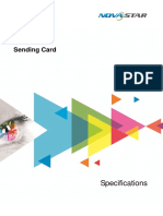 MSD300 Sending Card Specifications V2.4.0