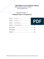 Trigonometry 10th Edition Larson Solutions Manual 1