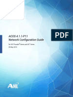 ACOS 4.1.1-P11 Network Configuration Guide: For A10 Thunder Series and AX™ Series 29 May 2019