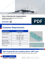 Synmatrix - How To Generate The Coupling Matrix