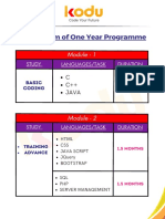 Kodu Brochure Curriculum