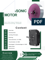 On Ultrasonic Motor