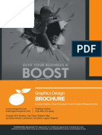 Graphics Design Course Brochure