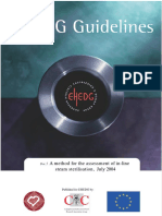 5 Assessment of In-Line Steam Sterilisation, July 2004 - 1