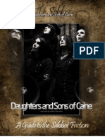 Daughters and Sons of Caine A Guide To The Sabbat Factions Complete