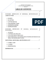 Microbial Biotechnology Assignment