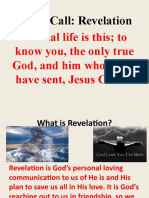 Gods Call Revelation