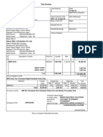 Tax Invoice: Input CGST Input SGST