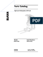 Parts Catalog: High-Level Orderpicker Lift Truck