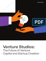 Venture Studios - The Future of Venture Capital and Startup Creation