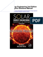 Solar Energy Engineering 2nd Edition Kalogirou Solutions Manual