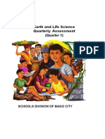 Quarterly Assessement Earth and Life Science