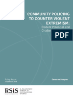 Community Policing To Counter Violent Extremism