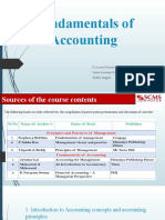 Fundamentals of Accounting