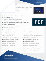 Akuvox IT88A Datasheet - 190917 - V2.0