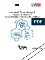 GeneralChemistry1 - Q2 - Module-4 - Lewis Structures and Bond Formation - v5