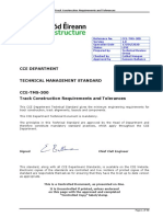 CCE-TMS-300 Track Construction Requirements and Tolerances