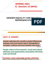 Marked Nomita's Session 14 Gender Equality and Political Representation