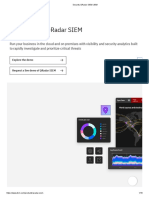 Security QRadar SIEM - IBM