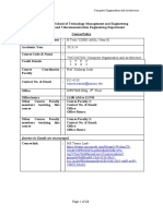 CP - COA - B.Tech CSBS - 2023 - 24