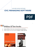 C2. Managing Software