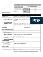 Lesson Exemplar English 6 Quarter 1