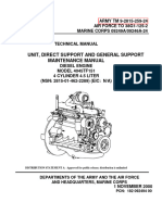 MEP805B MEP815B Engine Maintenance Manual TM 9 2815 259 24