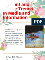 Current and Future Trends in Media and Information