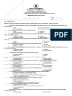 Diagnostic Test ICT 9