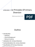 Discuss The Principles of Urinary Diversion