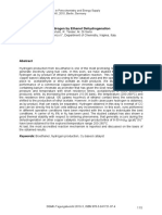 Production of Pure Hydrogen by Ethanol Dehydrogenation