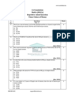 Times Values of Money MCQ's Live Class 15-04-2023