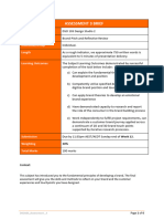 Assessment 3 Brief: Subject Code and Title Assessment Individual/Group Length