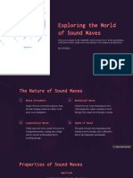 Exploring The World of Sound Waves