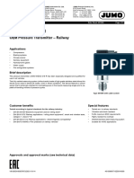 Transmisor de Presion JUMO MIDAS 19R