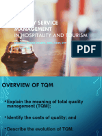 Lesson 1 Overview of TQM