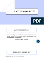 Contract of Guarantee