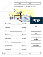 Short Quiz - Fill in The Blanks