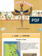 T TP 5901 Ancient Egyptian Timeline Powerpoint - Ver - 2